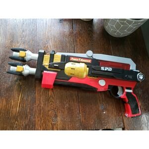 Power Rangers SPD delta‎ police Gun Bandai Red toy sounds